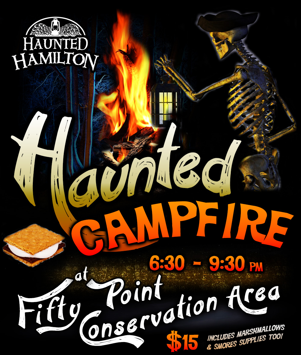 Haunted Hamilton's Campfire Night