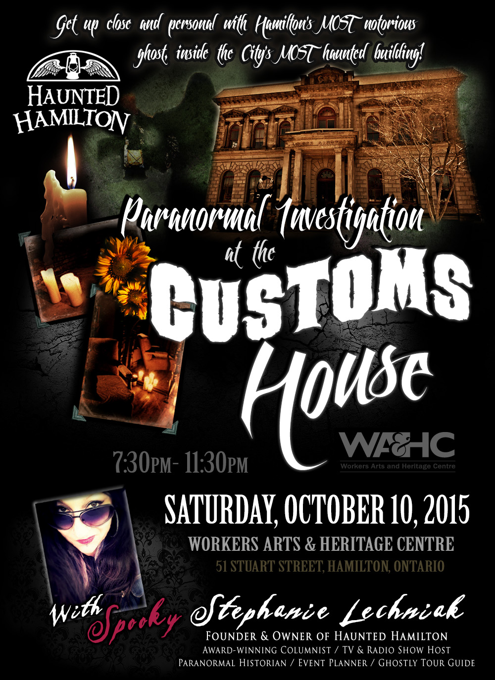 Haunted Evening & Paranormal Investigation at the Customs House // 51 Stuart Street, Hamilton, Ontario :: Presented by Haunted Hamilton